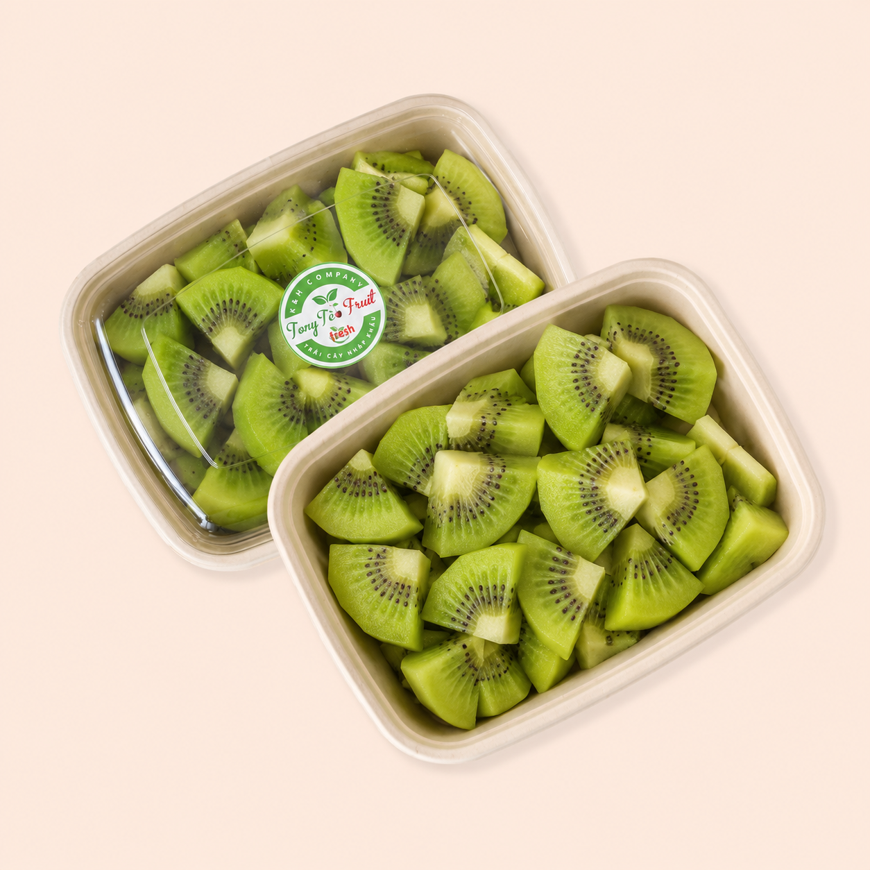 KIWI XANH CẮT SẴN 500G