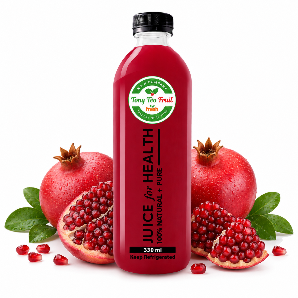 NƯỚC ÉP LỰU TƯƠI 330ML