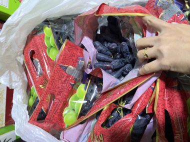 Nho đen không hạt Mỹ