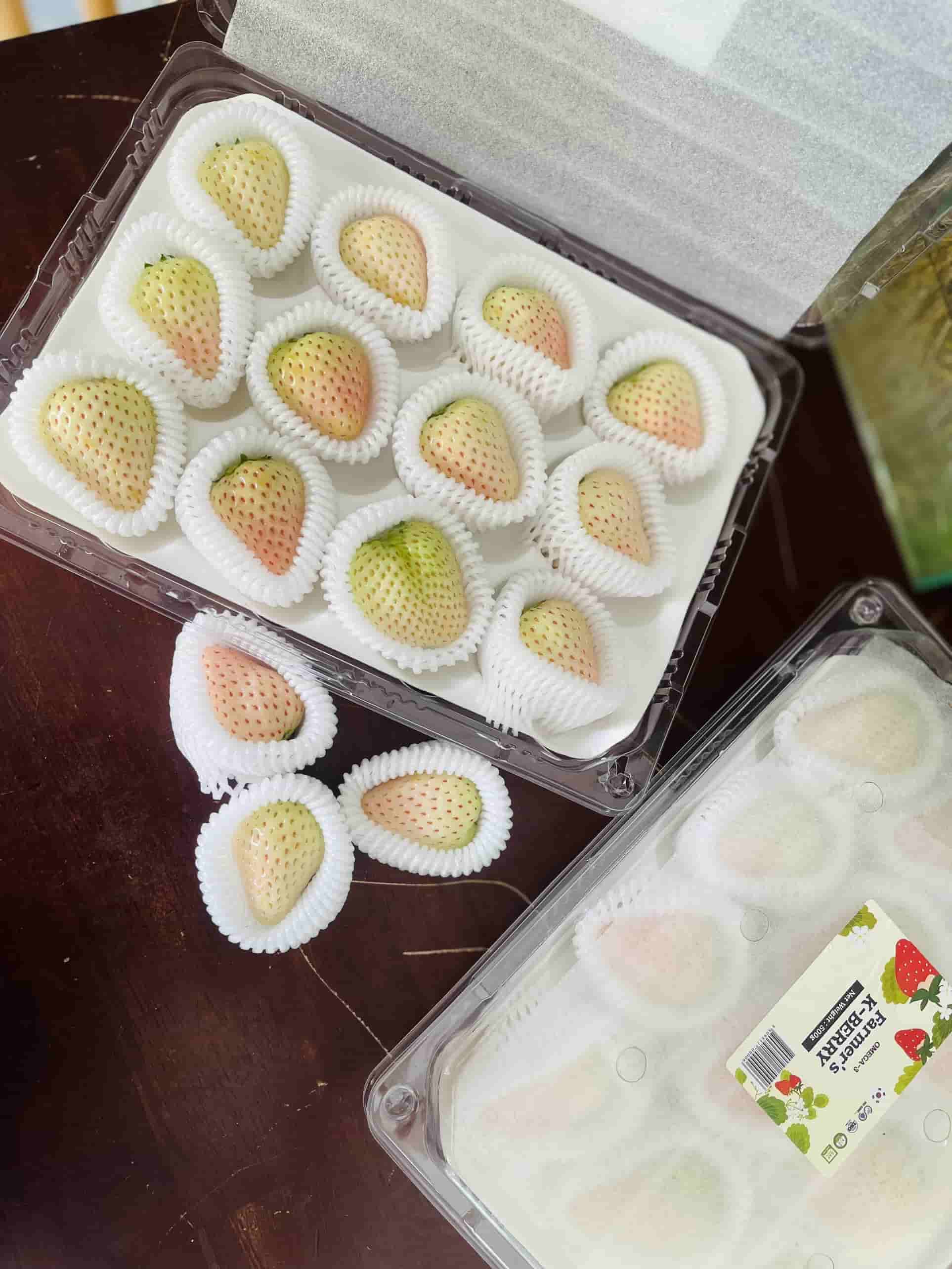 Dâu Bạch Tuyết Hàn Quốc Hộp 500g Quà Tặng