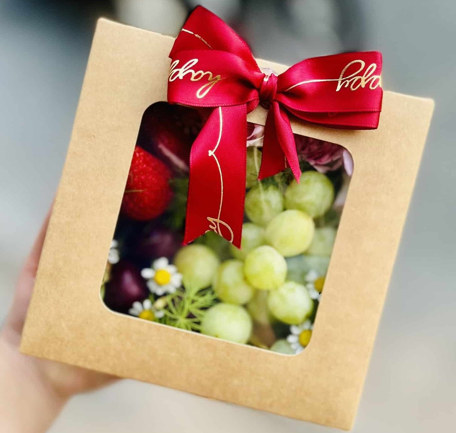 Hộp Trái Cây Vuông Mini