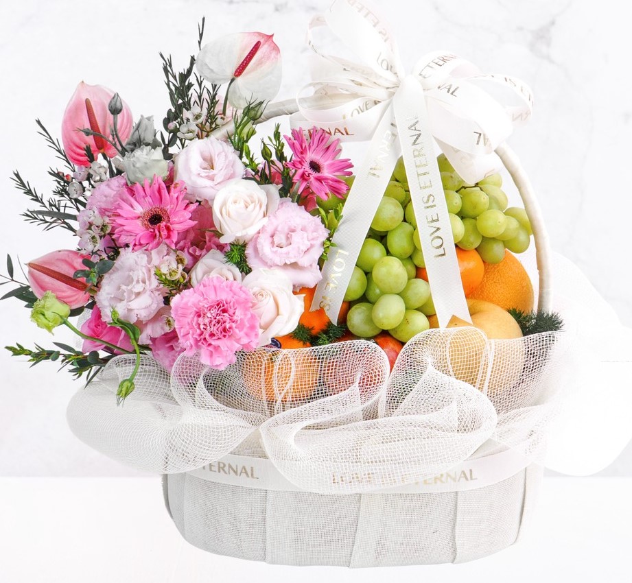 Giỏ Trái Cây Hoa Tươi VIP