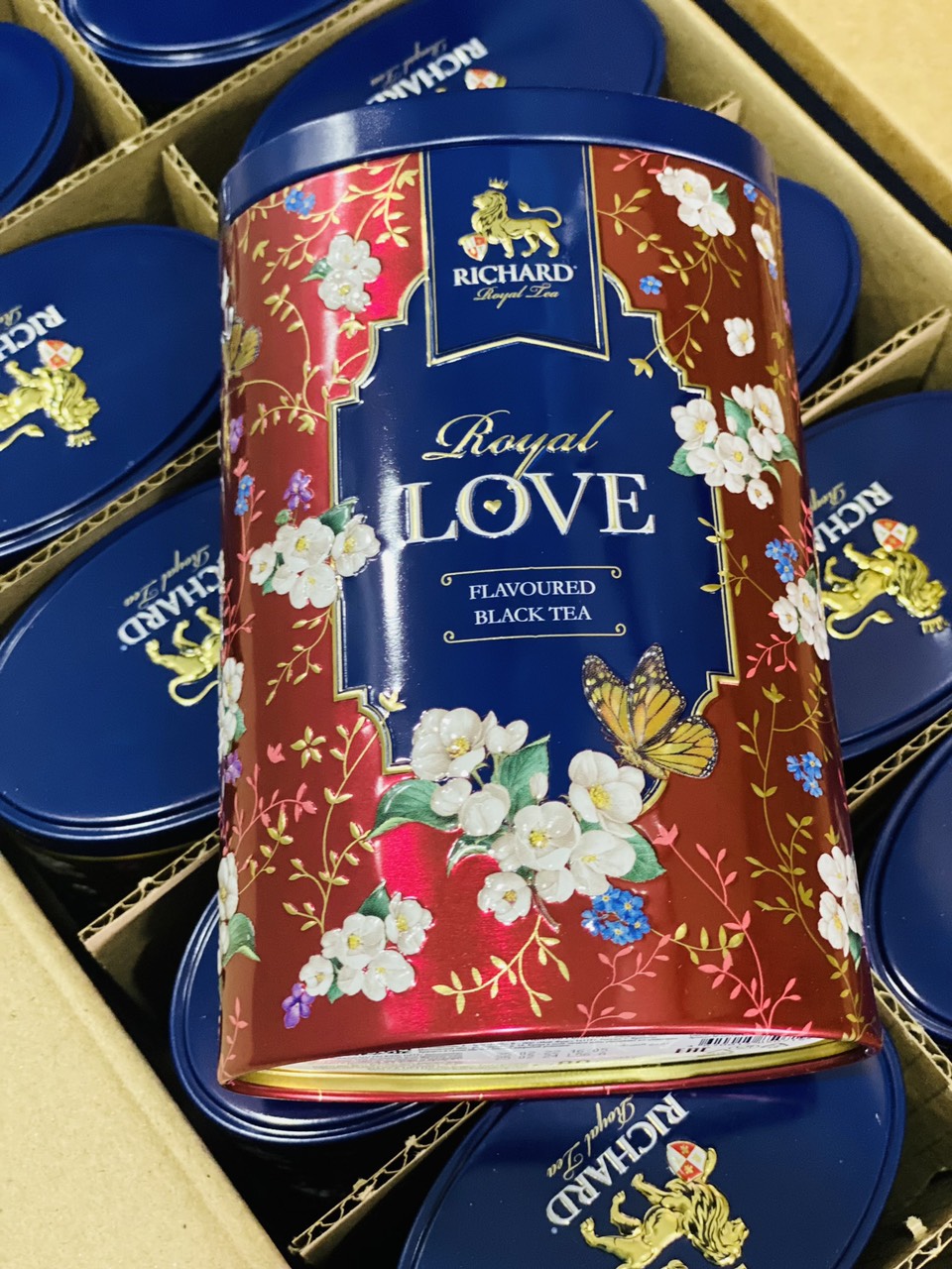 Trà Đen Richard Royal Love Nga Hộp 80g