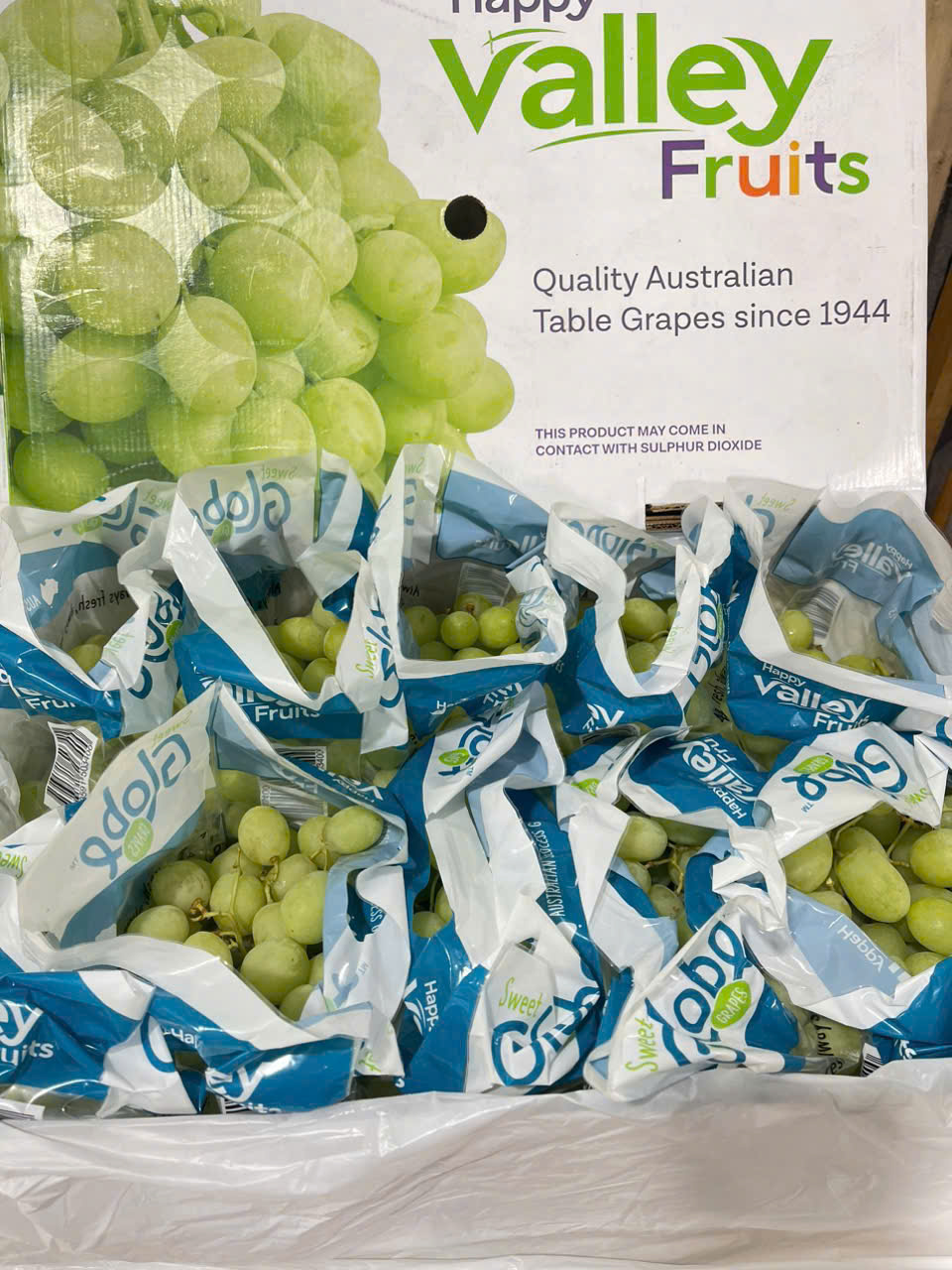 NHO XANH SWEET GLOBE ÚC – HAPPY VALLEY