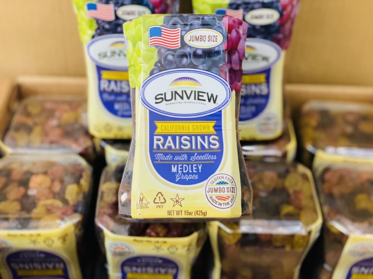 Nho Khô Sunview Chính Ngạch Jumbo Size