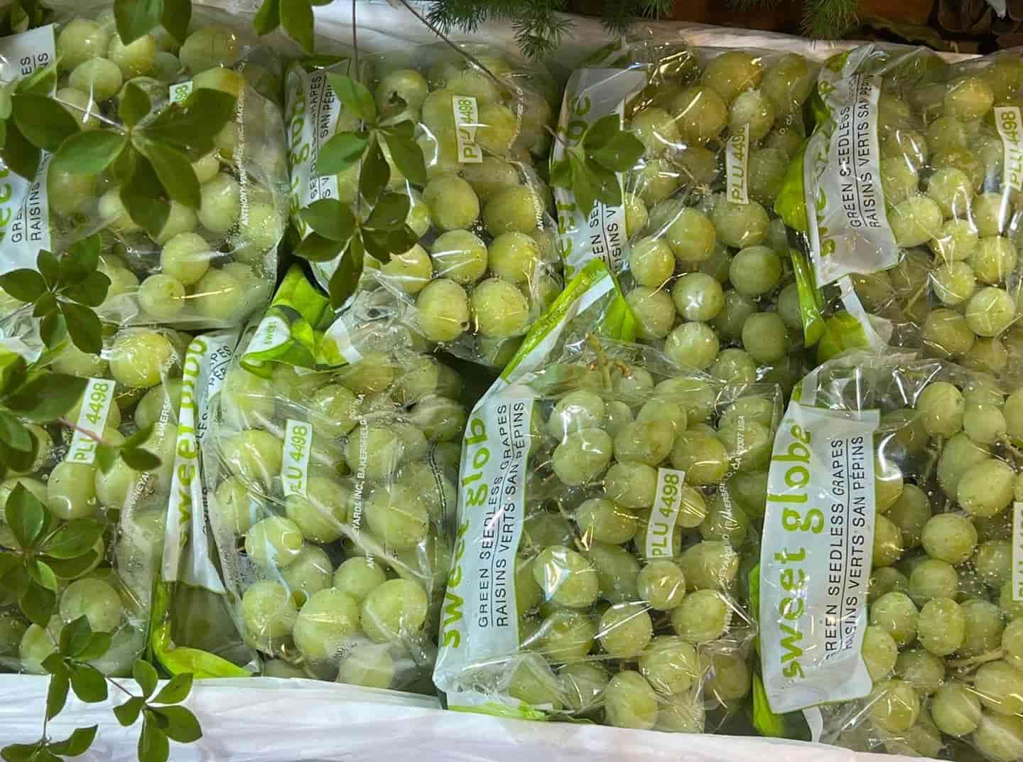 nho xanh Mỹ