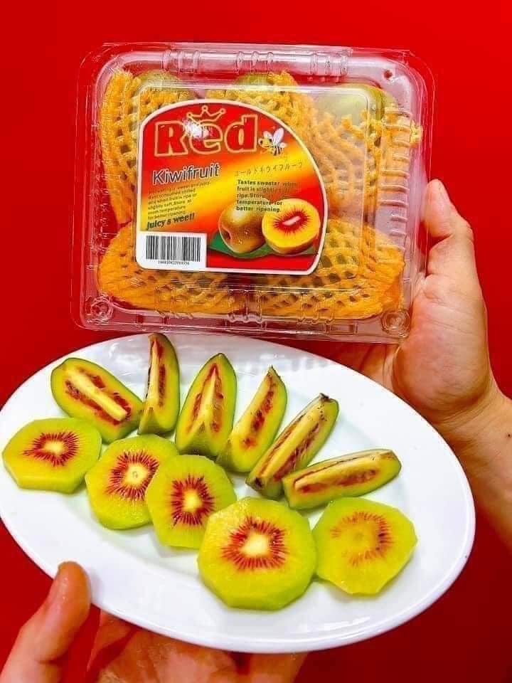 kiwi ruột đỏ nhập khẩu